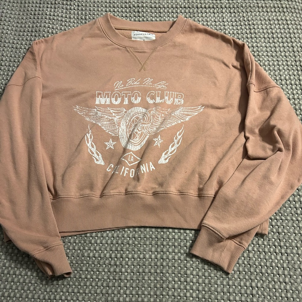 Aeropostale Cropped Crewneck
